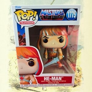 He-Man Funko #1775 (Nib) With Pop Protector